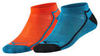 Mizuno Active Training Mid 2p комплект носков синие-оранжевые - 1