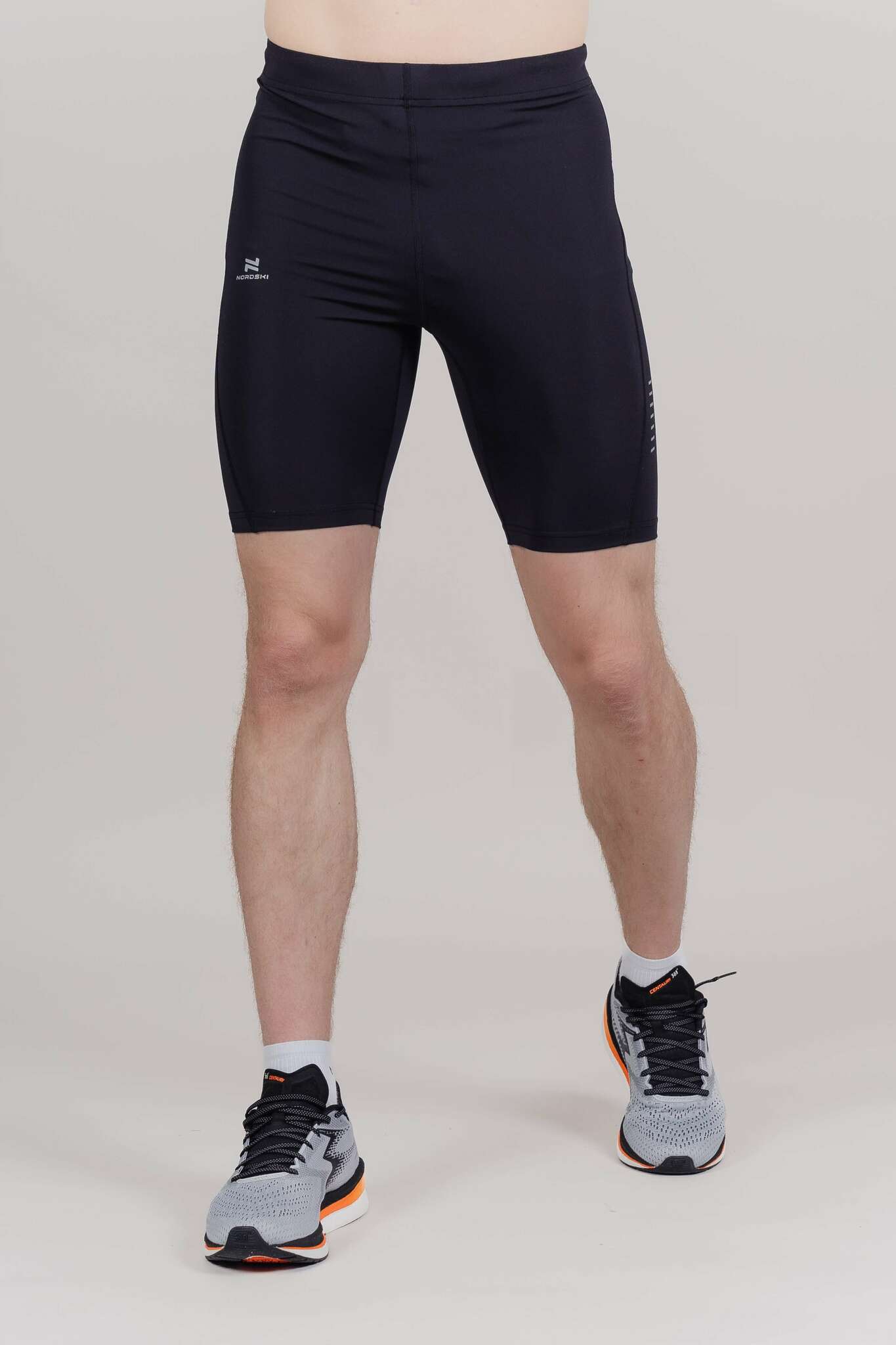 Мужские обтягивающие шорты Nordski Run black