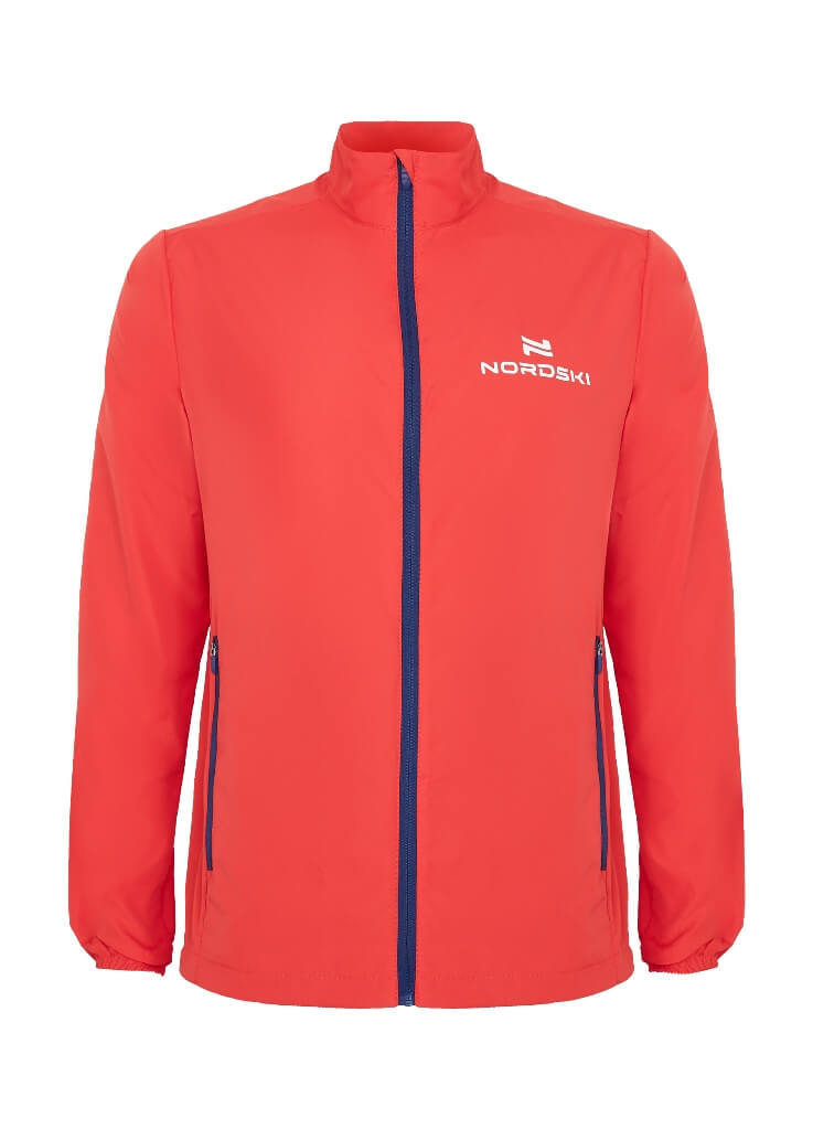 Мужская куртка для бега Nordski Motion red-dark blue - 6
