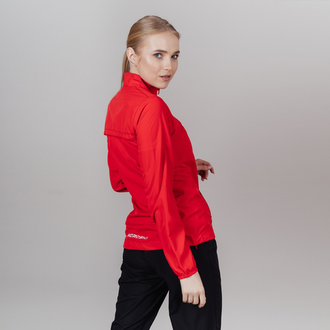 Nordski Motion куртка ветровка женская Red