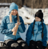 Детская теплая лыжная куртка Nordski Jr Premium Sport aquamarine-blue - 8