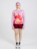 Женский тренировочный лонгслив Noname Miler LS WOS 25 pink - 9