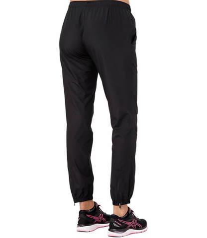Asics Silver Woven Pant женские спортивные брюки черные