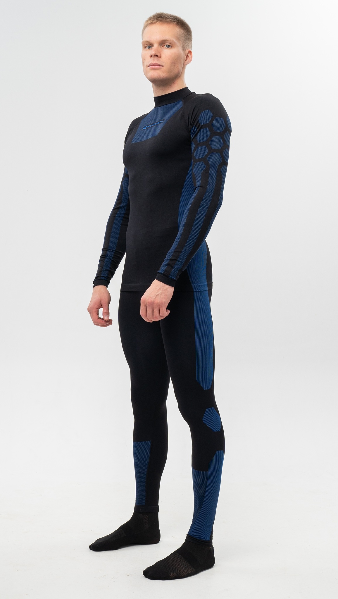 Мужской комплект термобелья Nordski Snake black-blue - 2