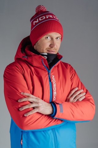 Nordski Montana Premium RUS теплый лыжный костюм мужской