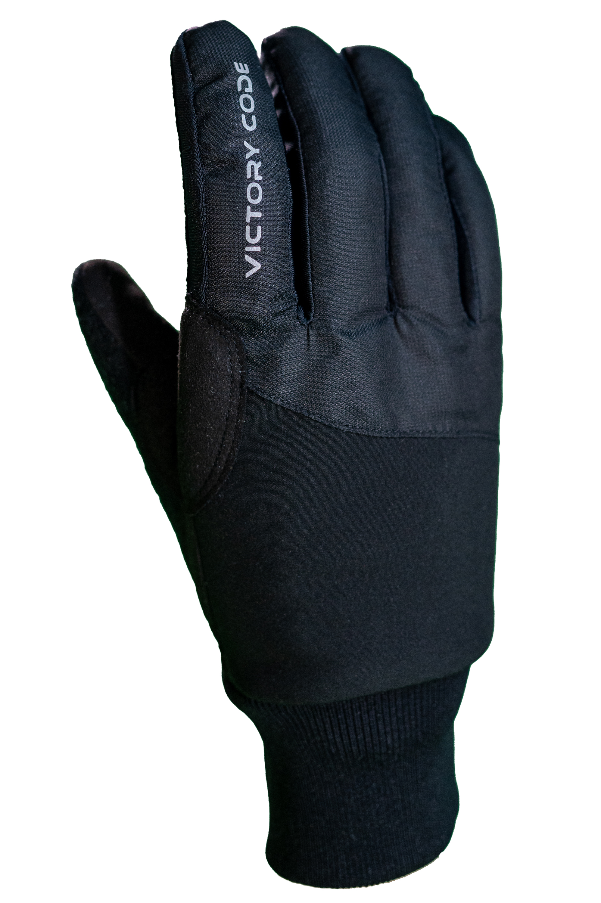 Утепленные перчатки Victory Code Active черные - 2