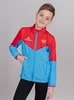 Nordski Jr Sport костюм для бега детский red-blue - 3
