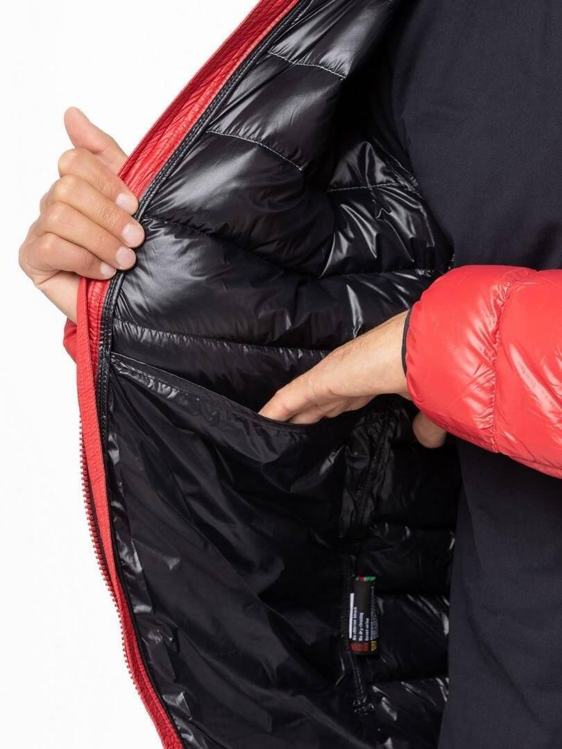 Мужской пуховик Moax Igora Light красный - 4