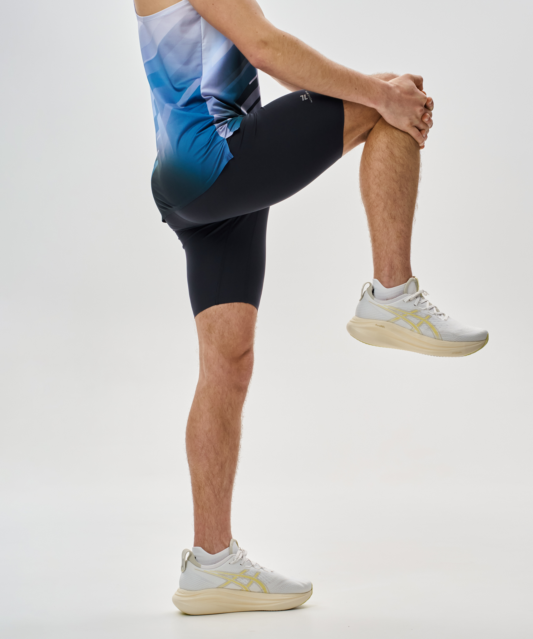 Мужские тренировочные тайтсы Nordski half Race black - 3