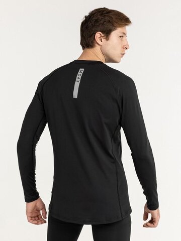 Мужская терморубашка с длинным рукавом Moax Comfort Warm черная