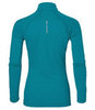Рубашка для бега женская Asics LS 1/2 Zip Jersey бирюзовая - 2