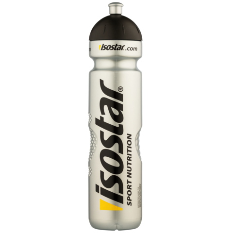 Isostar 1000 мл спортивная бутылочка серебряная