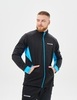 Мужской тренировочный жилет Nordski Core black-light blue - 2