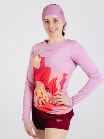 Женский тренировочный лонгслив Noname Miler LS WOS 25 pink
