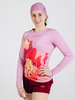 Женский тренировочный лонгслив Noname Miler LS WOS 25 pink - 1