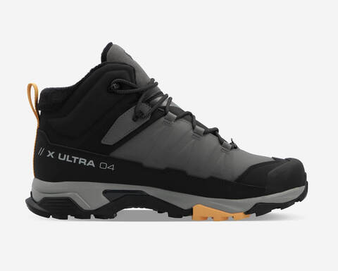 Мужские утепленные ботинки Salomon X Ultra 4 Mid Winter TS CSWP черные-серые