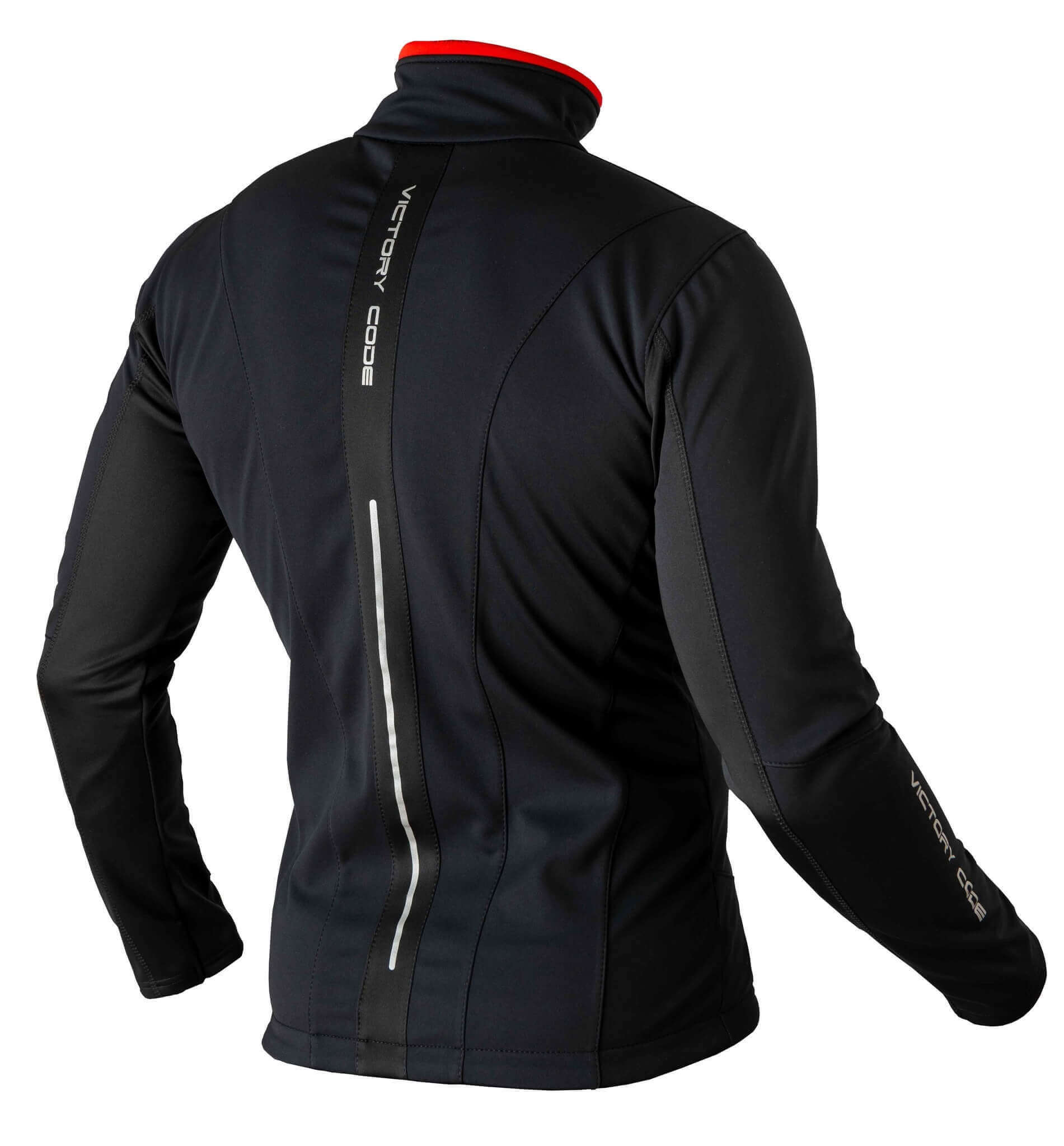 Victory Code Jr Speed Up детский разминочный лыжный костюм black - 3