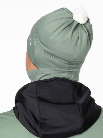 Лыжная шапка Moax Tauri Stretch унисекс зеленая