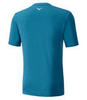 Mizuno Impulse Core Tee беговая футболка мужская синяя - 2