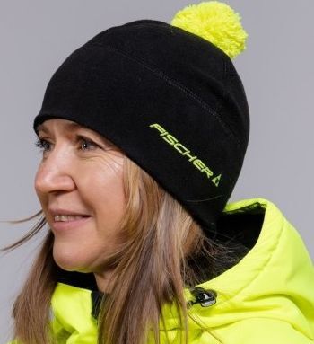 Спортивная шапка Fischer Fleece черная - 3