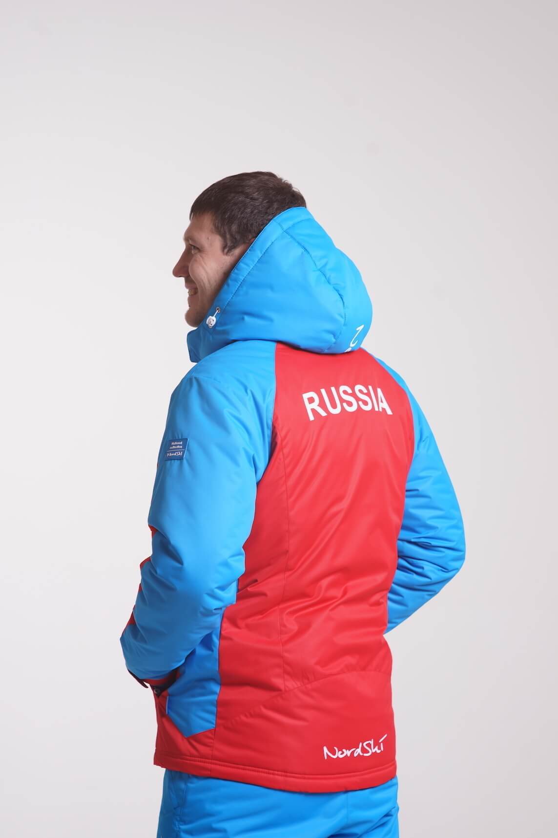 Nordski National утепленный лыжный костюм мужской Red-Black - 4
