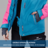 Горнолыжная куртка женская Nordski Extreme blue-pink - 8
