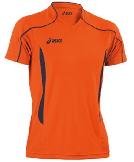 Волейбольная футболка Asics T-shirt Volo мужская оранжевая - 3