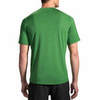 Brooks Fly By Ss Top футболка для бега мужская зеленая - 2