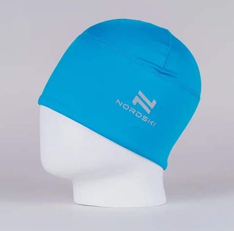 Тренировочная шапка Nordski Warm light blue