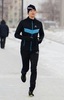 Мужской утепленный разминочный костюм Nordski Base black-blue - 2