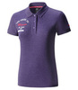 Mizuno 06 Heritage Polo футболка-поло женская фиолетовая - 1