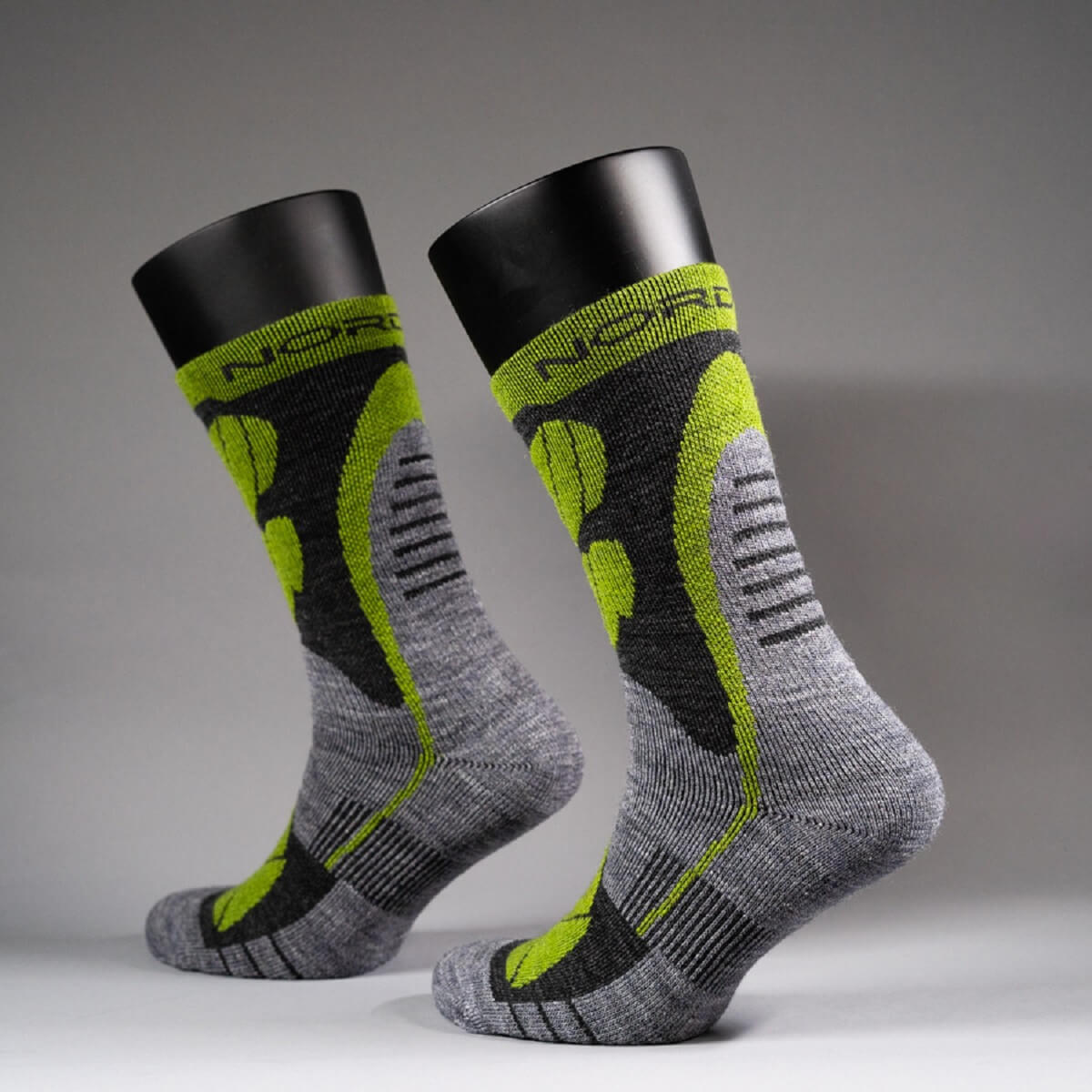 Nordski Wool термоноски спортивные green - 3