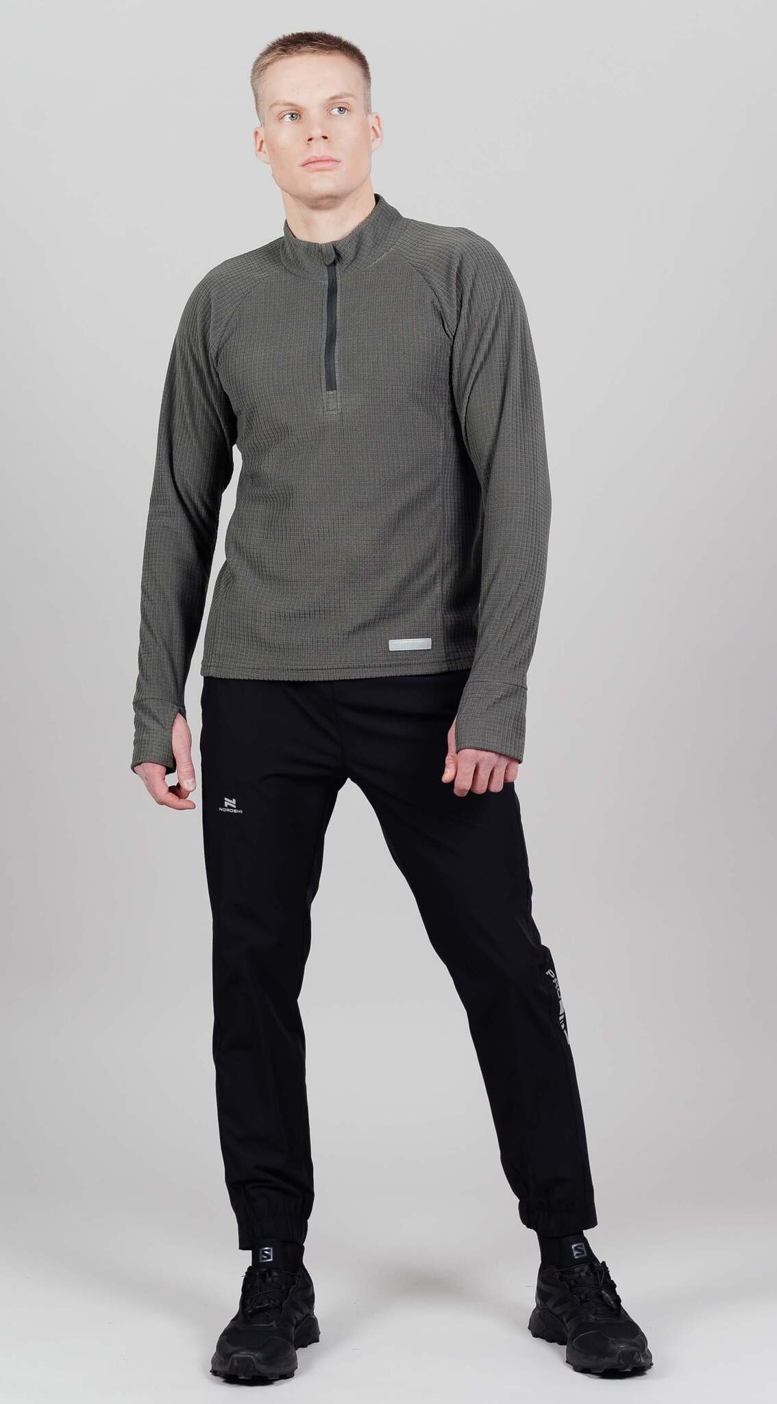 Мужской спортивный лонгслив Nordski Pro Energy Dark Mint - 9