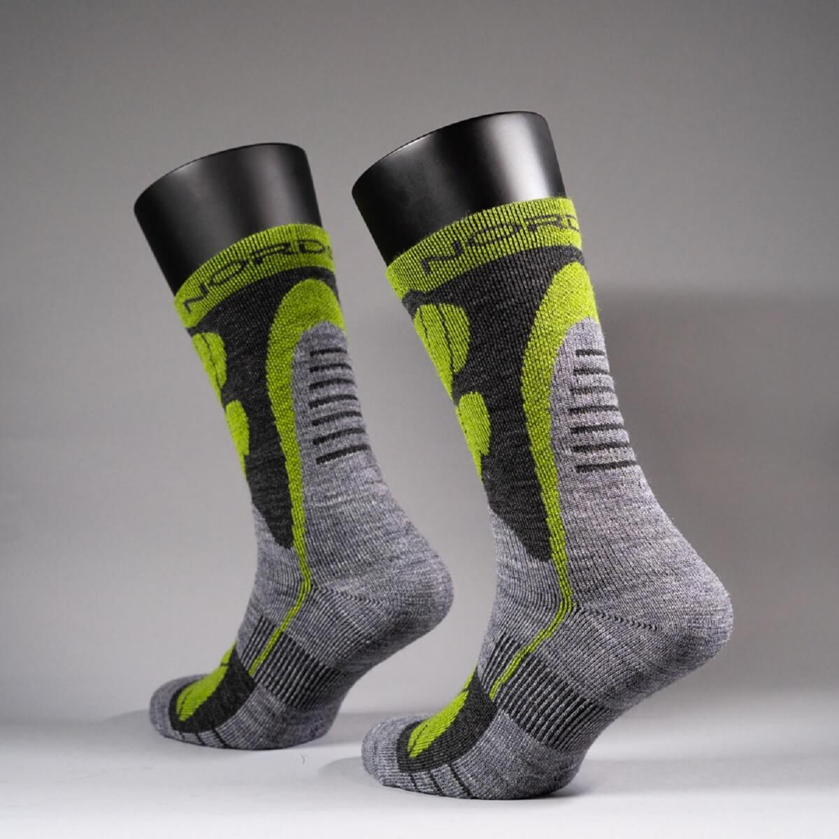 Nordski Wool термоноски спортивные green - 4