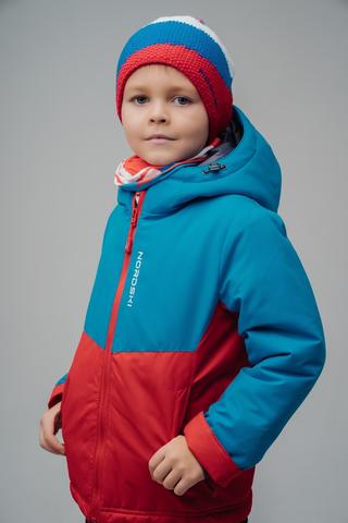 Nordski Kids Montana утепленная лыжная куртка детская blue-red