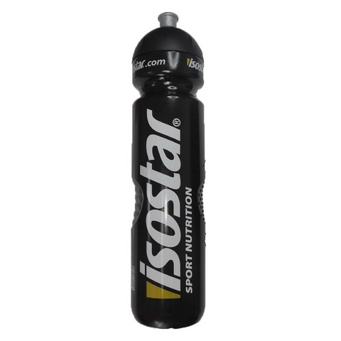 Isostar 1000 мл спортивная бутылочка черная