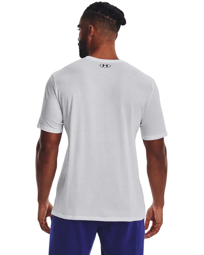 Мужская спортивная футболка Under Armour UA I WLL SS белая - 2