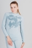Женский комплект спортивного термобелья Nordski Light ice mint-dark ocean - 3