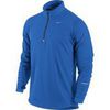 Футболка Nike Element 1/2 Zip LS /Рубашка беговая голубая - 1
