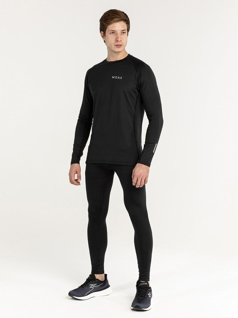 Мужская терморубашка с длинным рукавом Moax Comfort Warm черная - 7