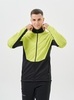Мужская тренировочная лыжная куртка Nordski Advance lime-black - 2