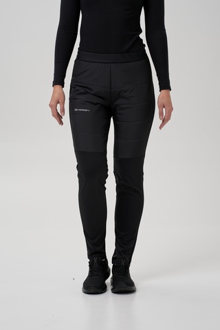 Женские тренировочные лыжные брюки Nordski Hybrid Pro 2.0 черные