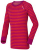 Odlo Warm детское термобелье футболка с длинным рукавом pink-orrange - 1