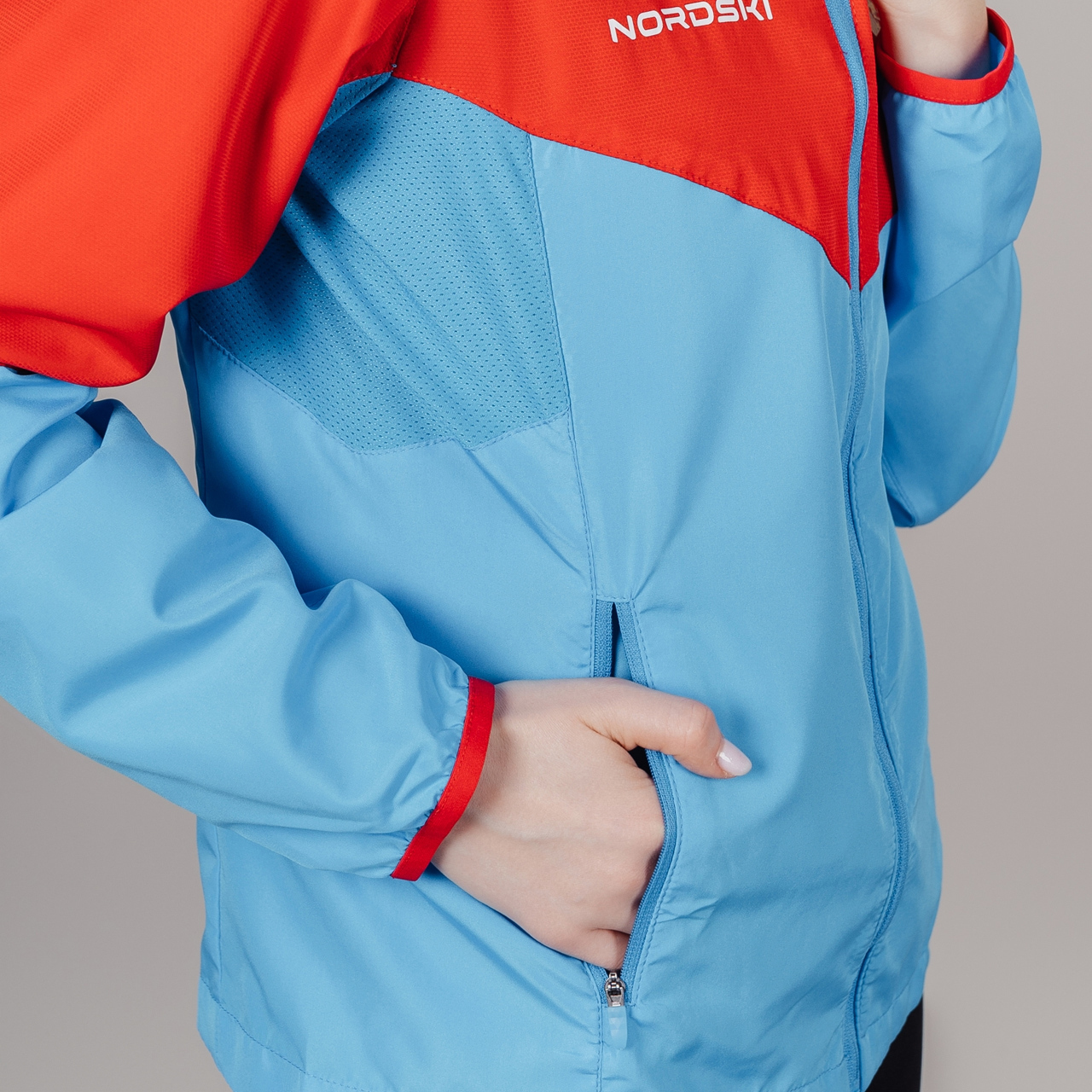 Nordski Sport костюм для бега женский red-blue - 4