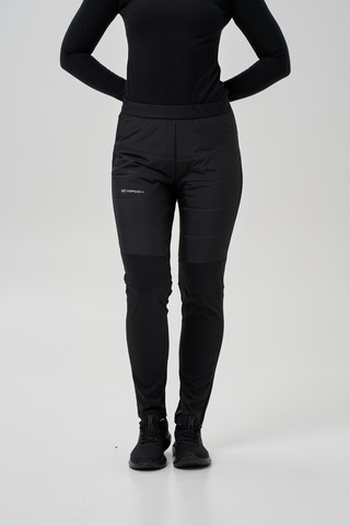 Женские тренировочные лыжные брюки Nordski Hybrid Pro 2.0 черные