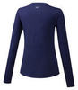 Mizuno Impulse Core Ls Tee футболка с длинным рукавом женская темно-синяя - 2