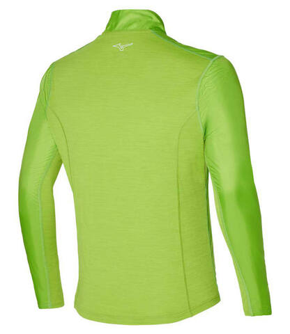 Mizuno Hybrid Ls Hz рубашка мужская зеленая