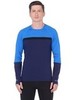 Asics Thermopolis Plus LS рубашка для бега мужская синяя - 2