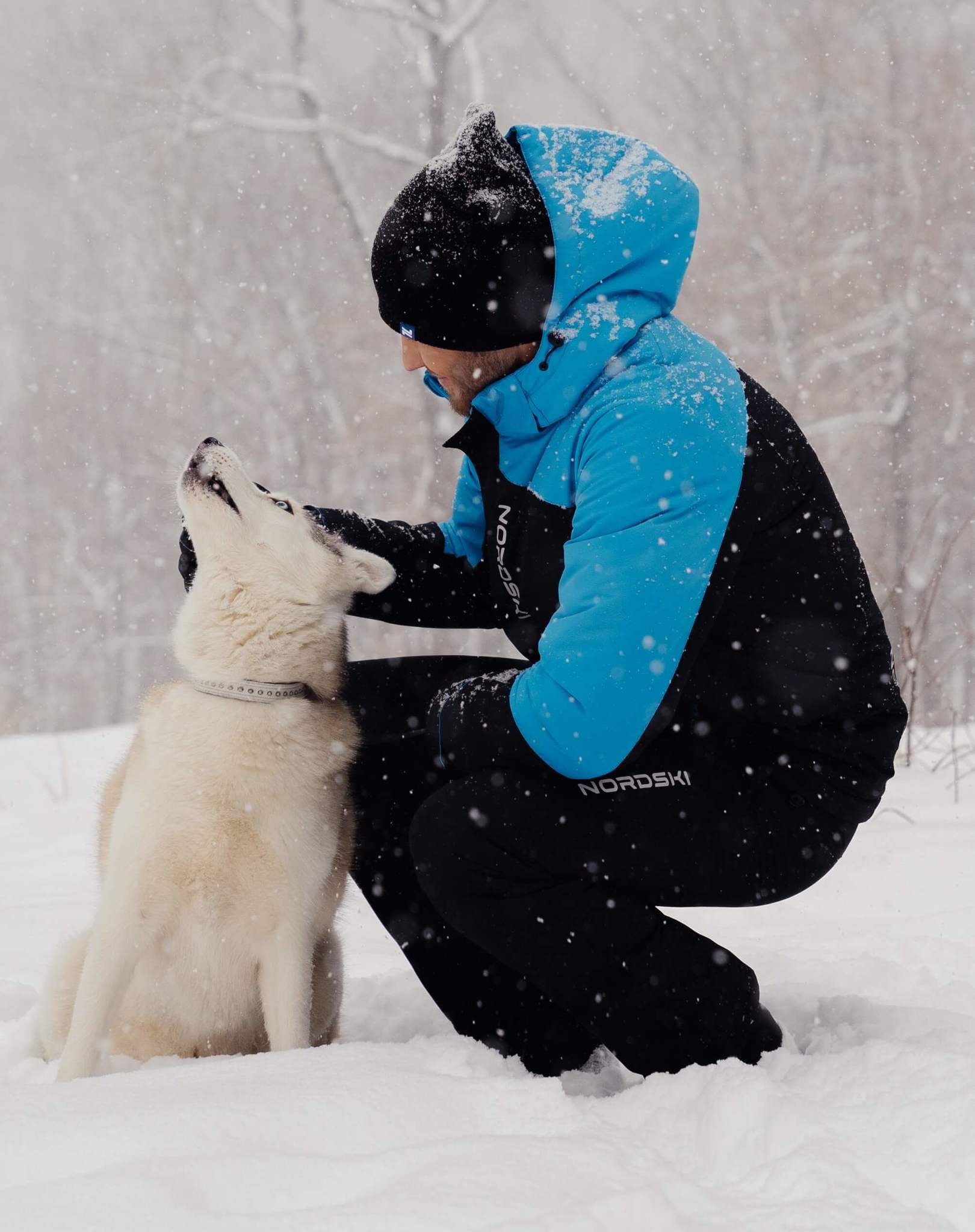 УЦЕНКА-Nordski Mount лыжная утепленная куртка мужская синяя-черная - 5