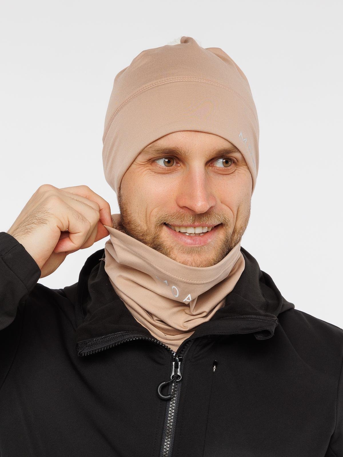 Горловина Moax Tista Warm унисекс бежевая - 3